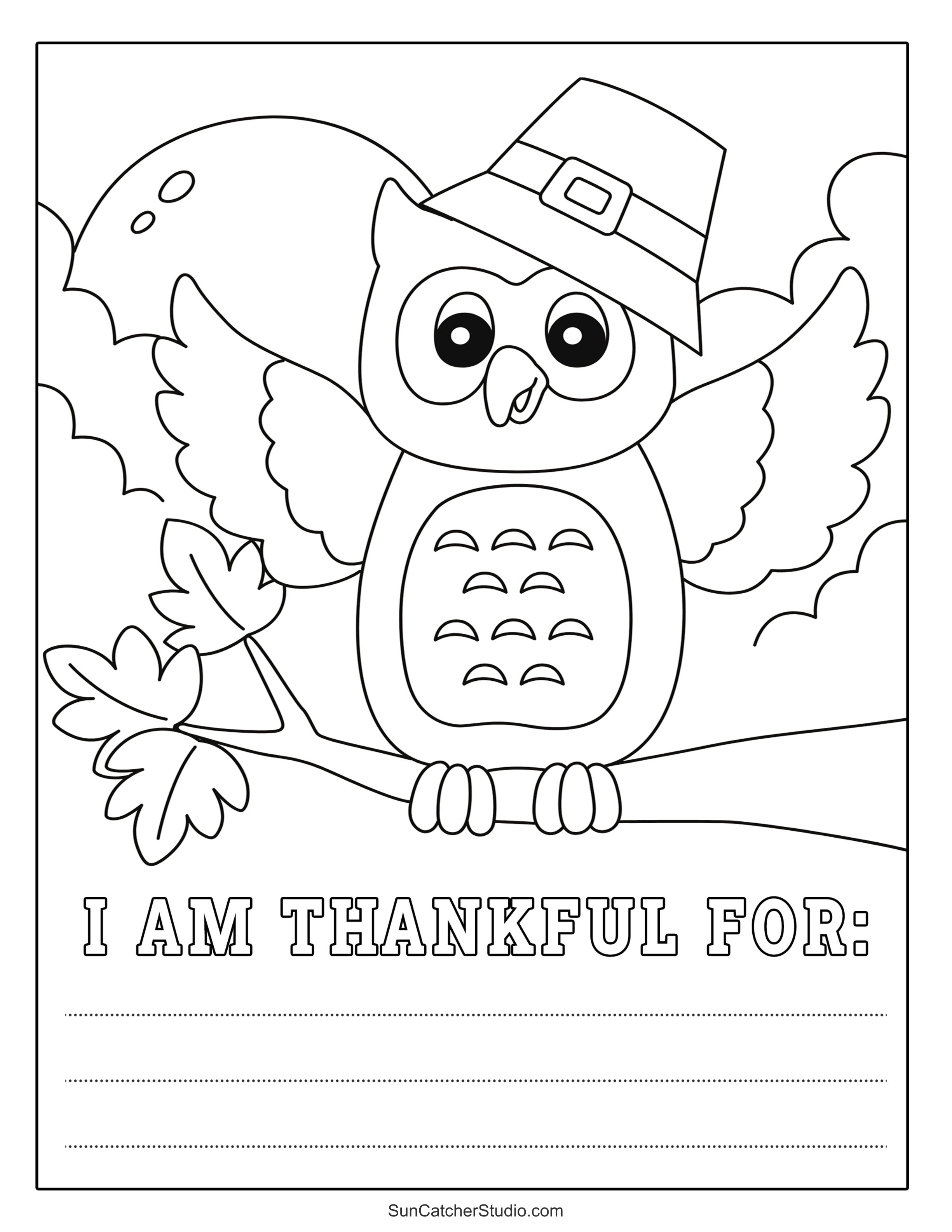 thanksgiving coloring pages and coloring sheets – free printables